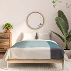 Geometric Minimalist Modern Artwork II Comforter Gallery Image 3