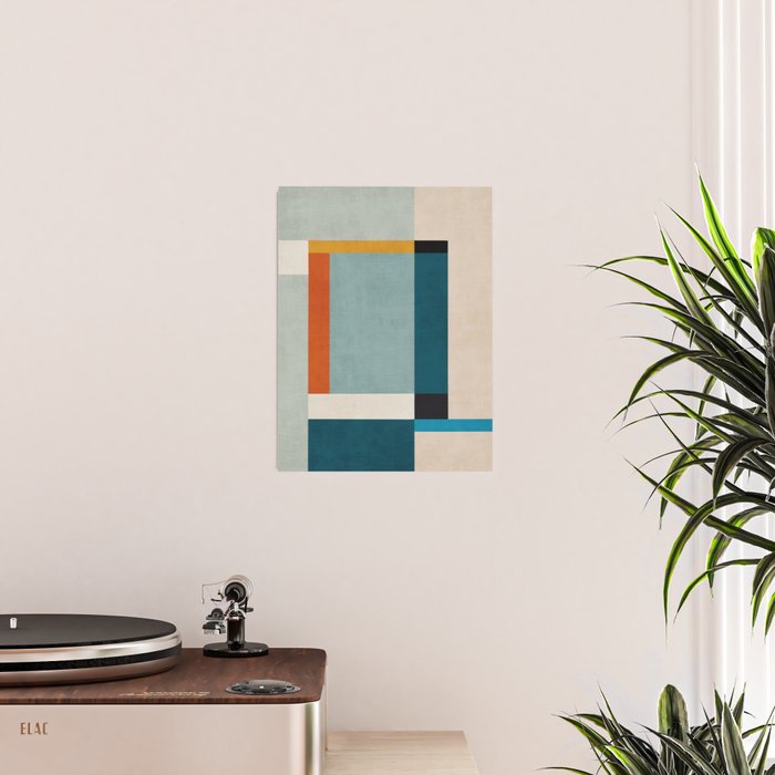 Geometric Minimalist Modern Artwork II Poster Gallery Image 2