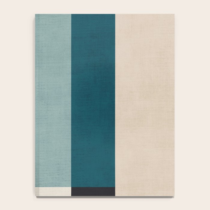Geometric Minimalist Modern Artwork II Notebook Gallery Image 4