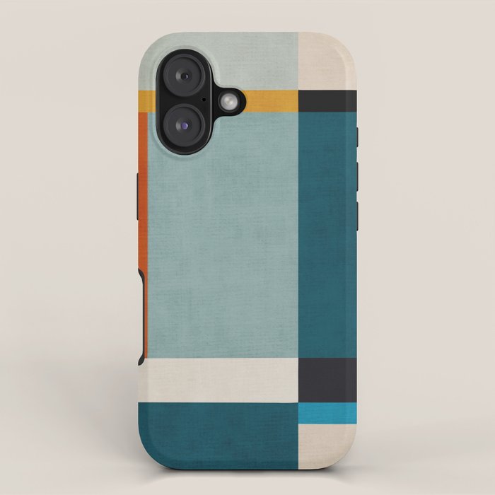 Geometric Minimalist Modern Artwork II iPhone Case Gallery Image 1