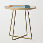 Geometric Minimalist Modern Artwork II Side Table Gallery Image 1