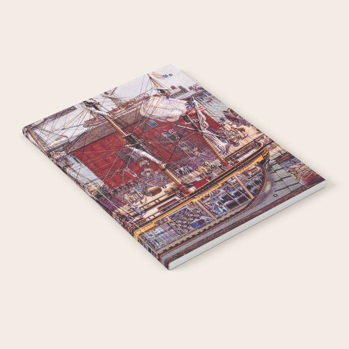 Salem Massachusetts Wharves Diagram Notebook Gallery Image 2