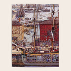 Salem Massachusetts Wharves Diagram Poster Gallery Image 4
