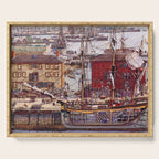 Salem Massachusetts Wharves Diagram Serving Tray Gallery Image 1