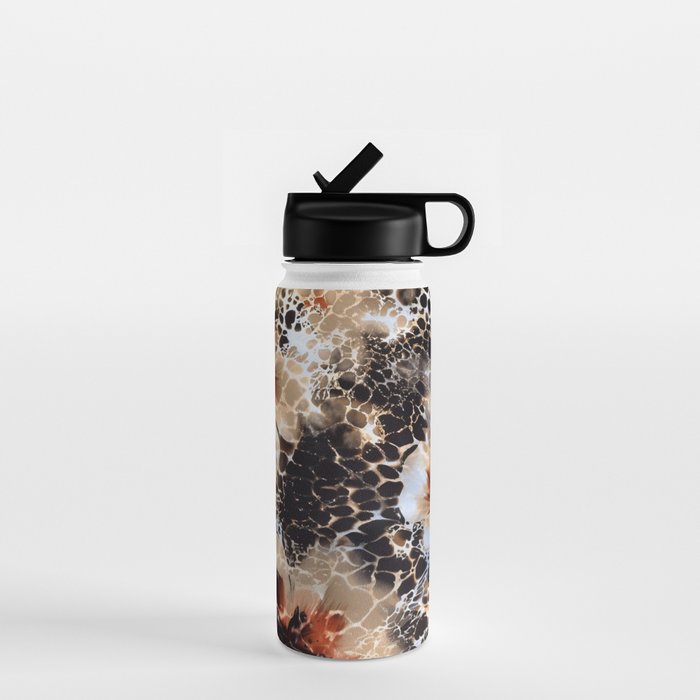Leopard Pattern Animal Print Water Bottle Gallery Image 1