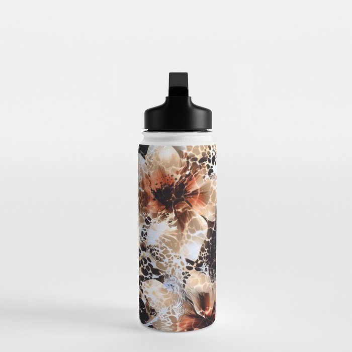 Leopard Pattern Animal Print Water Bottle Gallery Image 3