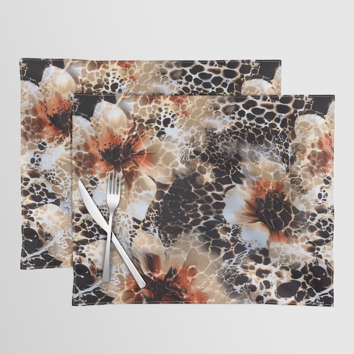 Leopard Pattern Animal Print Placemat Gallery Image 1