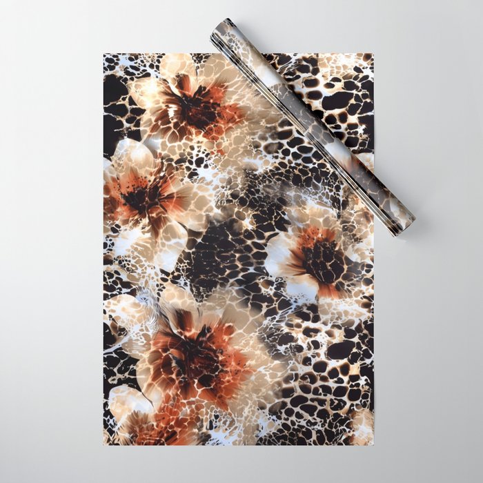Leopard Pattern Animal Print Wrapping Paper Gallery Image 1