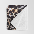 Leopard Pattern Animal Print Throw Blanket Gallery Image 3