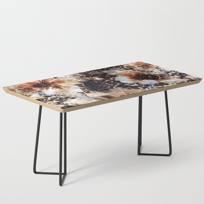 Leopard Pattern Animal Print Coffee Table Gallery Image 1