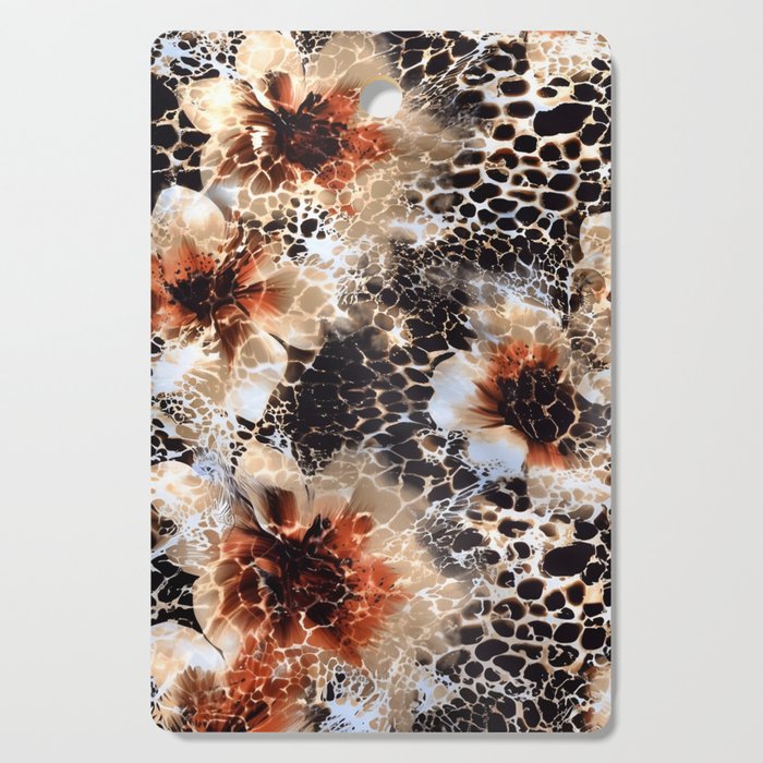 Leopard Pattern Animal Print Cutting Board Gallery Image 1