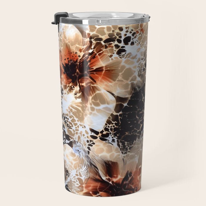 Leopard Pattern Animal Print Travel Mug Gallery Image 3