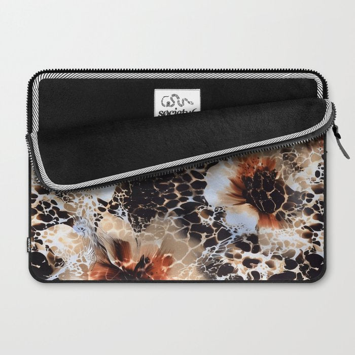 Leopard Pattern Animal Print Laptop Sleeve Gallery Image 2