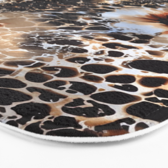 Leopard Pattern Animal Print Bath Mat Gallery Image 3