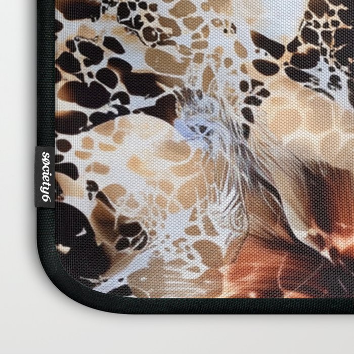 Leopard Pattern Animal Print Laptop Sleeve Gallery Image 3