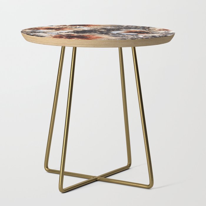 Leopard Pattern Animal Print Side Table Gallery Image 1