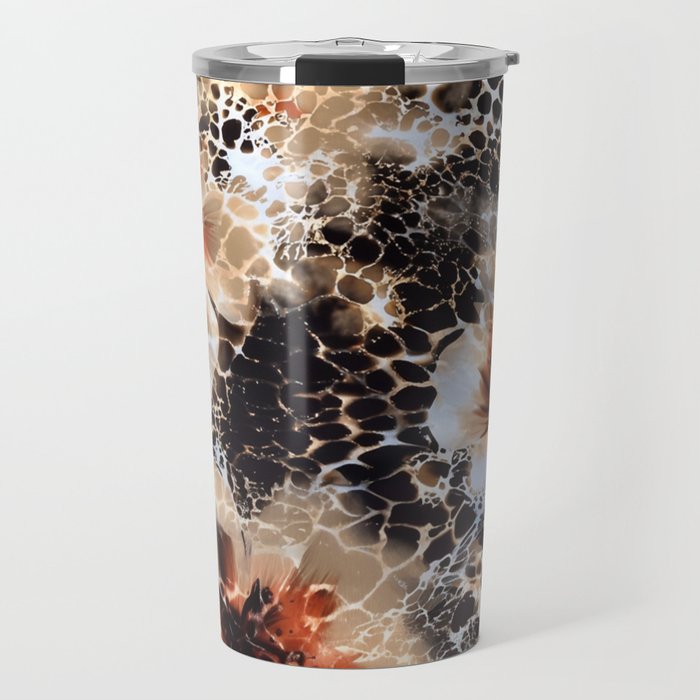 Leopard Pattern Animal Print Travel Mug Gallery Image 1