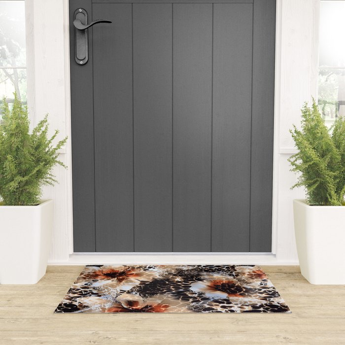 Leopard Pattern Animal Print Welcome Mat Gallery Image 3
