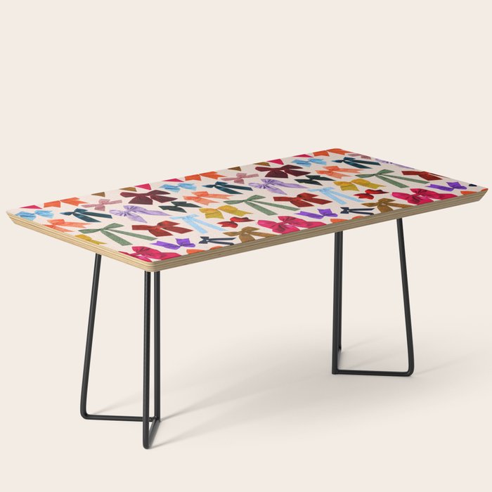 Bow Collage Print Coffee Table Gallery Image 1