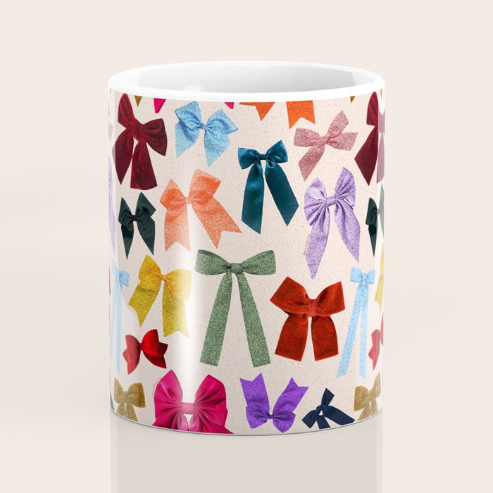 Bow Collage Print Coffee Mug Gallery Image 4