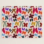 Bow Collage Print Jigsaw Puzzle Gallery Image 1