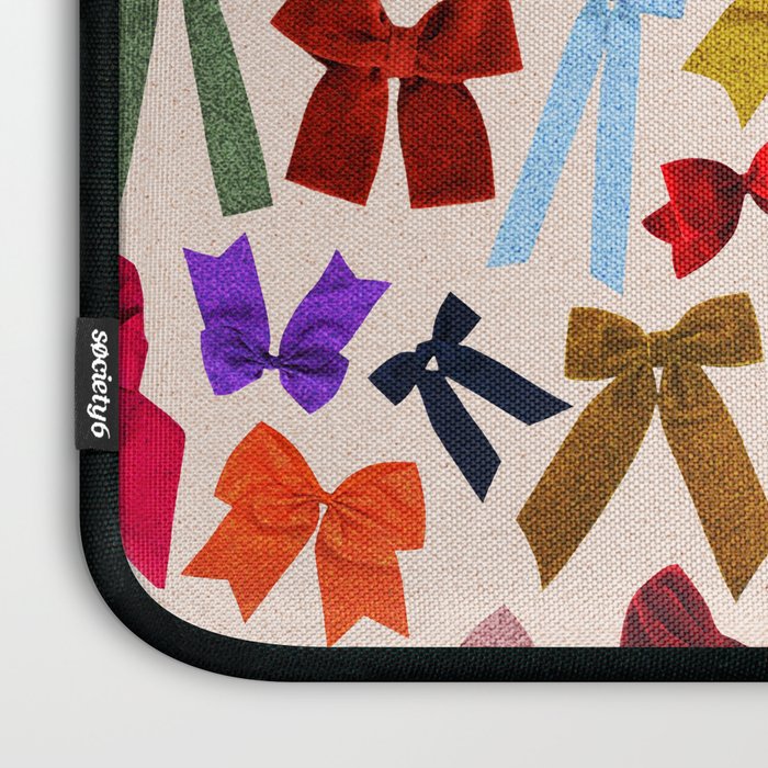 Bow Collage Print Laptop Sleeve Gallery Image 3