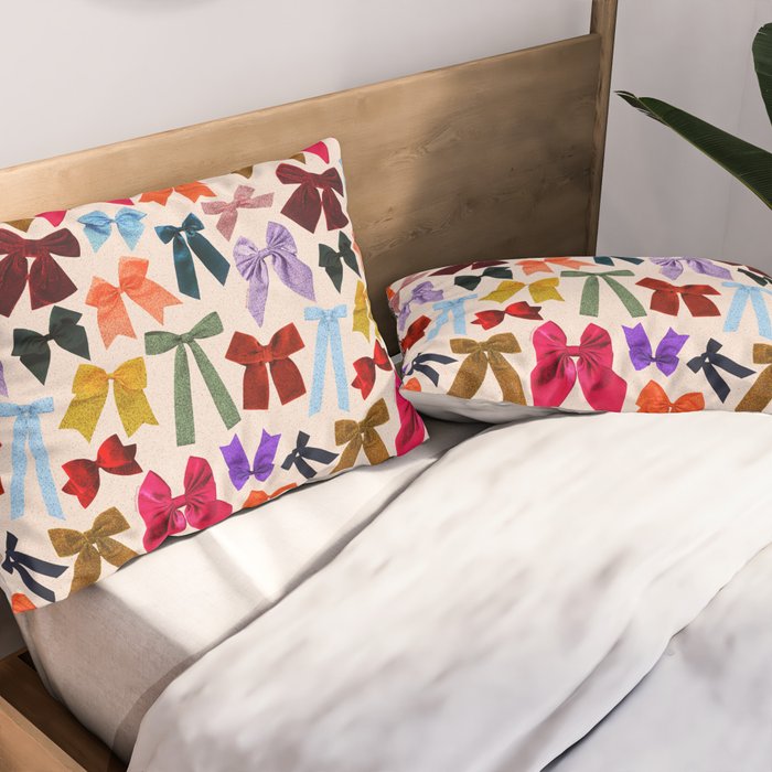 Bow Collage Print Pillow Sham Gallery Image 2