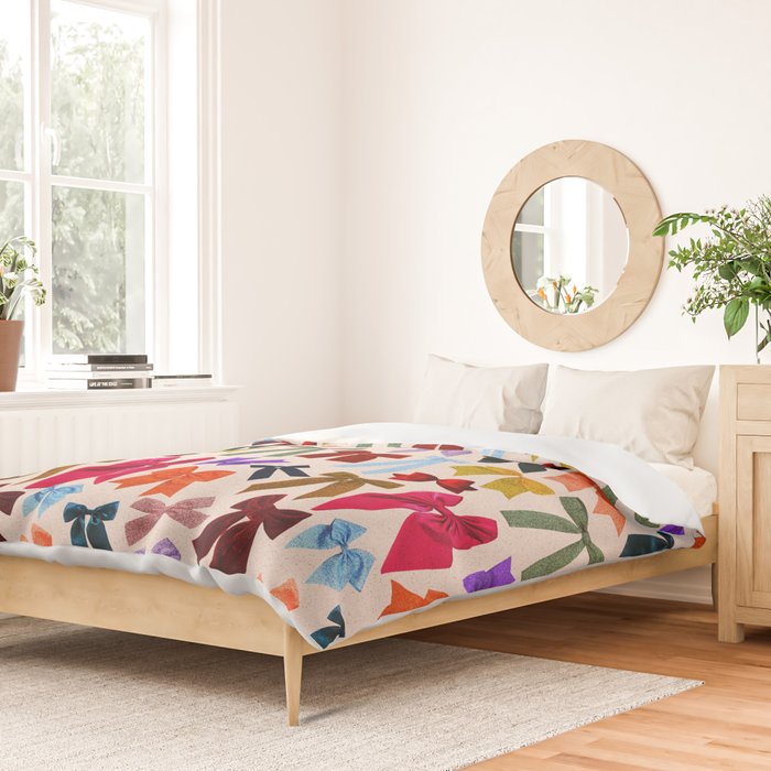 Bow Collage Print Duvet Cover Gallery Image 2
