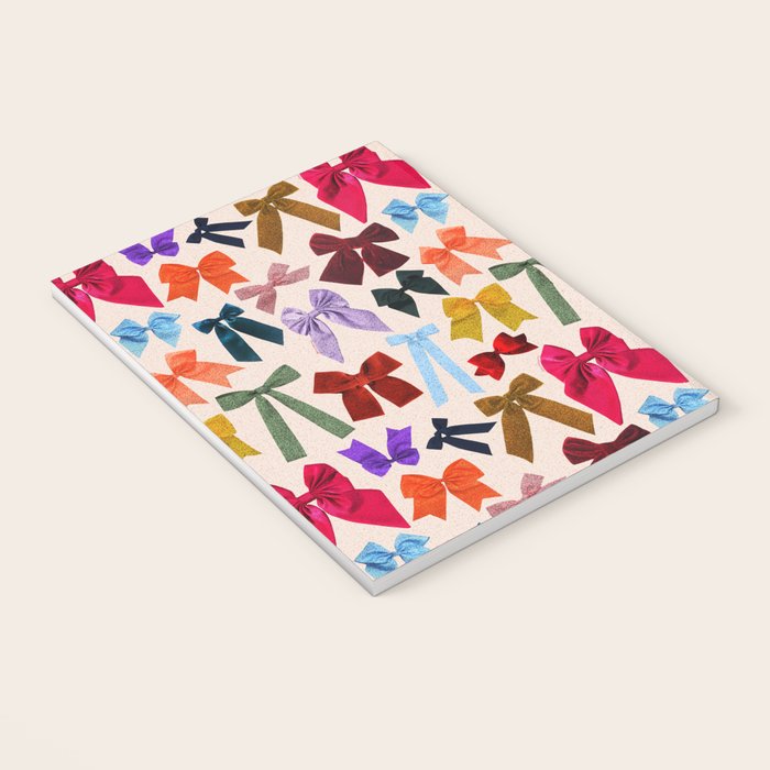 Bow Collage Print Notebook Gallery Image 3