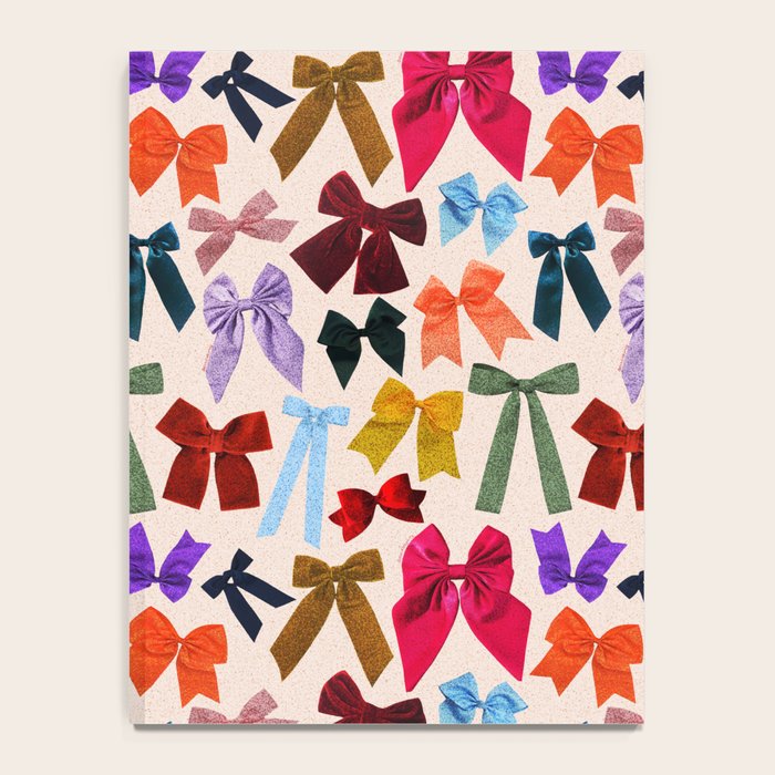 Bow Collage Print Notebook Gallery Image 4