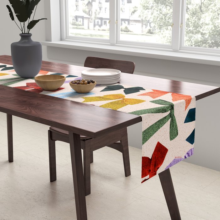Bow Collage Print Table Runner Gallery Image 2