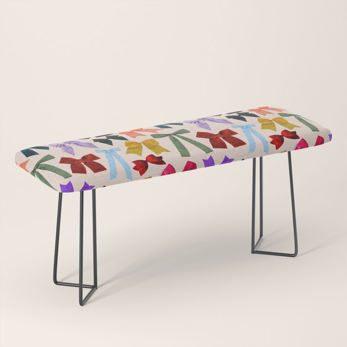 Bow Collage Print Bench Gallery Image 1