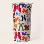 Bow Collage Print Travel Mug Gallery Image 1