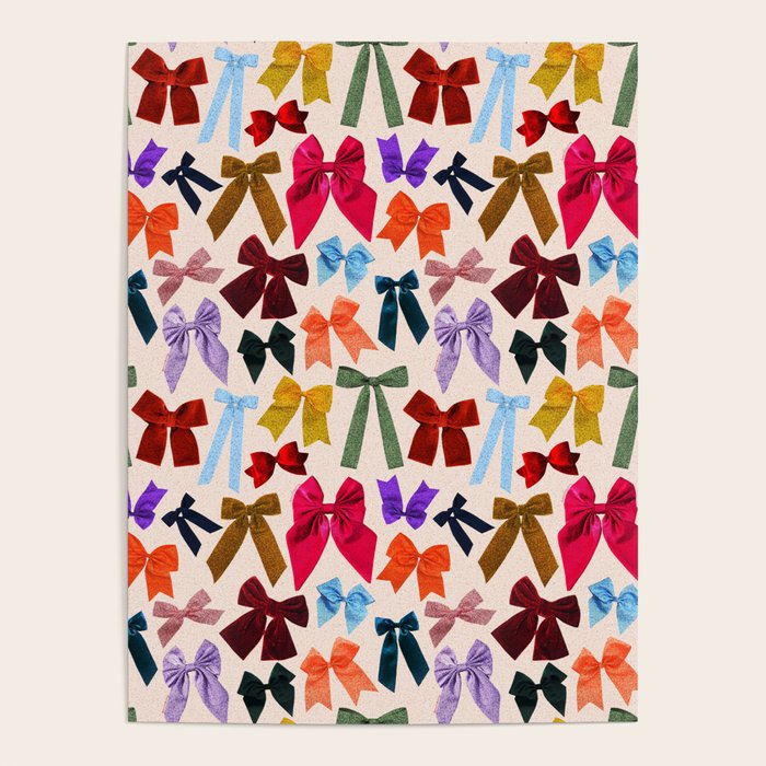 Bow Collage Print Poster Gallery Image 4