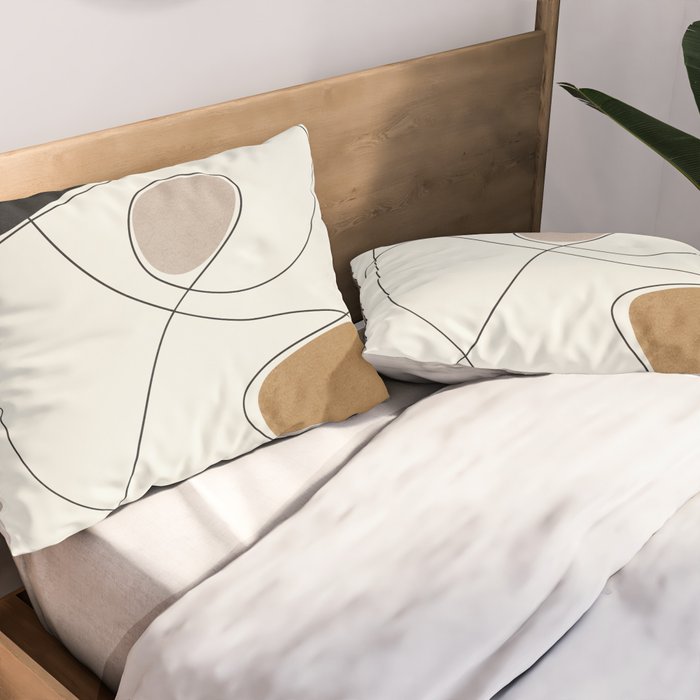 Thin Flow I Pillow Sham Gallery Image 2