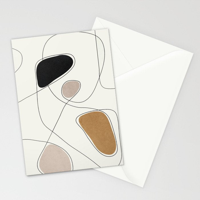 Thin Flow I Stationery Card Gallery Image 2