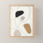 Thin Flow I Mini Art Print Gallery Image 1