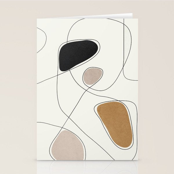Thin Flow I Stationery Card Gallery Image 1