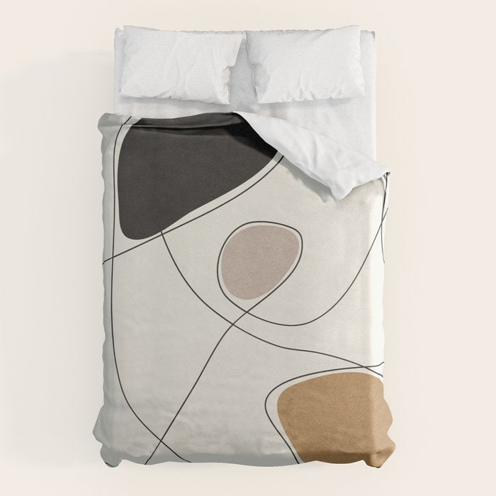Thin Flow I Duvet Cover Gallery Image 1