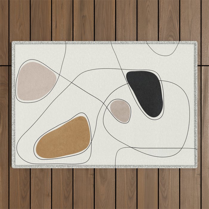 Thin Flow I Outdoor Rug Gallery Image 1