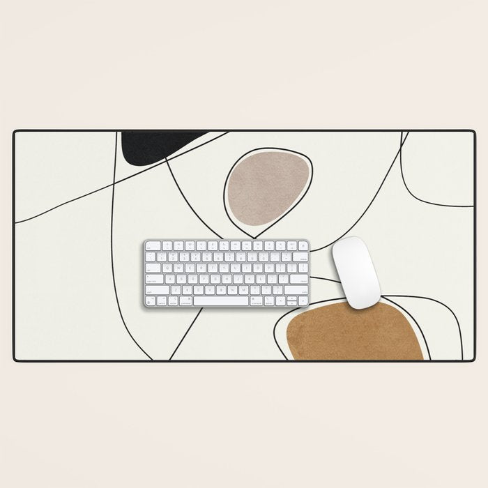 Thin Flow I Desk Mat Gallery Image 1