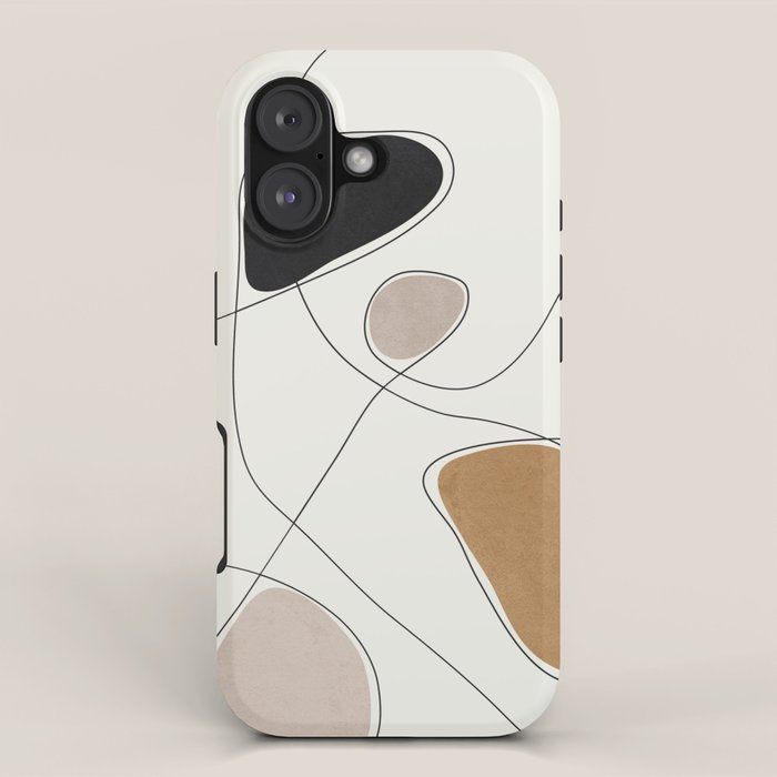 Thin Flow I iPhone Case Gallery Image 1