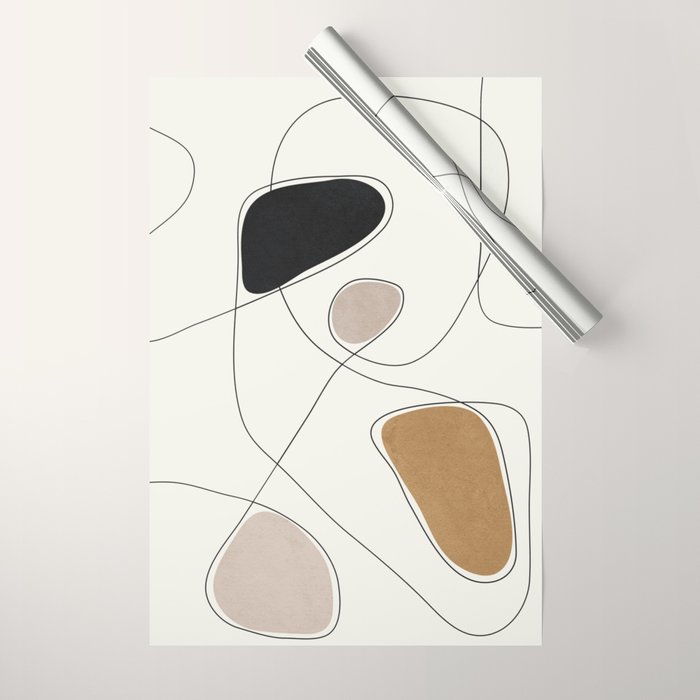 Thin Flow I Wrapping Paper Gallery Image 1