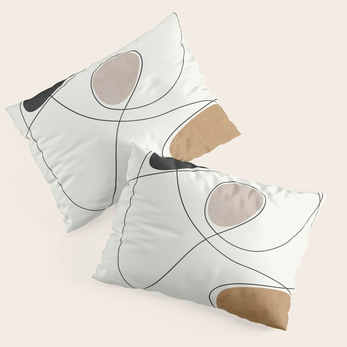 Thin Flow I Pillow Sham Gallery Image 1