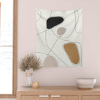 Thin Flow I Wall Tapestry Gallery Image 2