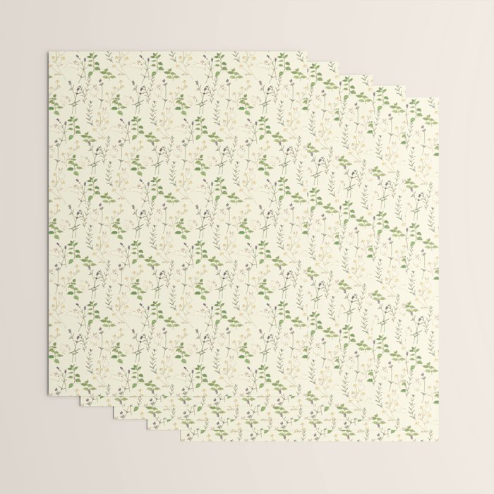 Rabbit who loves herbs Wrapping Paper Gallery Image 3