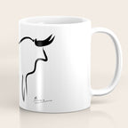 Picasso - Bull 1952 Artwork, Animals Line Sketch, Prints, Posters, Bags, Tshirts, Men, Women, Kids Coffee Mug Gallery Image 1