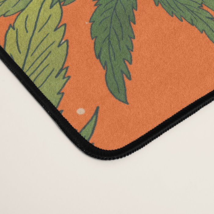 Cannabis Leaves Garden Desk Mat Gallery Image 4