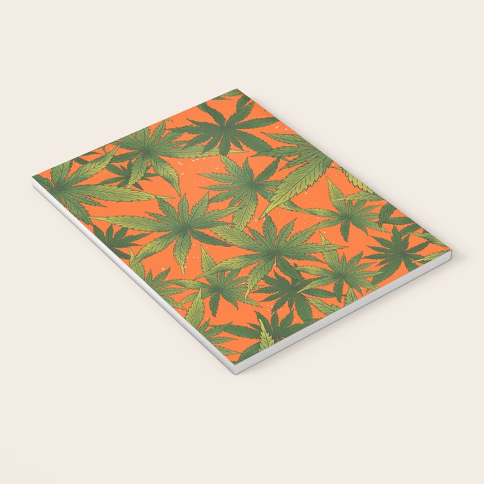 Cannabis Leaves Garden Notebook Gallery Image 3