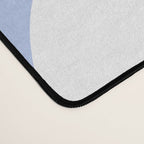 Copacetic Retro Abstract Royal Blue Light Blue White Desk Mat Gallery Image 4
